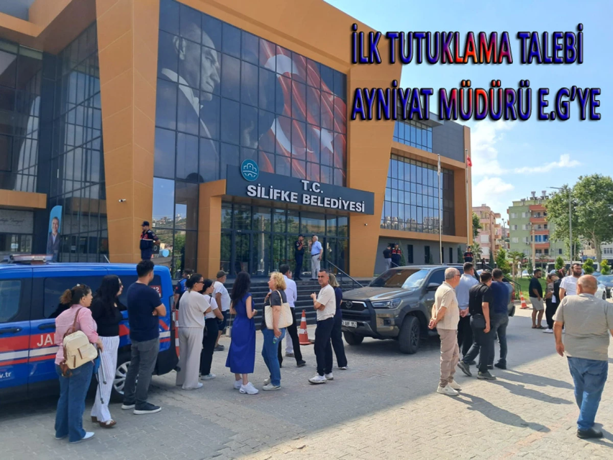 BELEDİYE OPERASYONUNDA İLK TUTUKLAMA TALEBİ