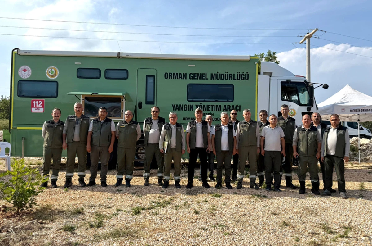 &Ccedil;ADIRLI MAHALLESİNDE ORMAN YANGIN TATBİKATI