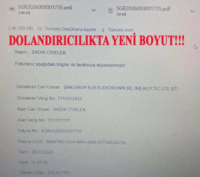 DOLANDIRICILIK YENİ BOYUT KAZANDI!..