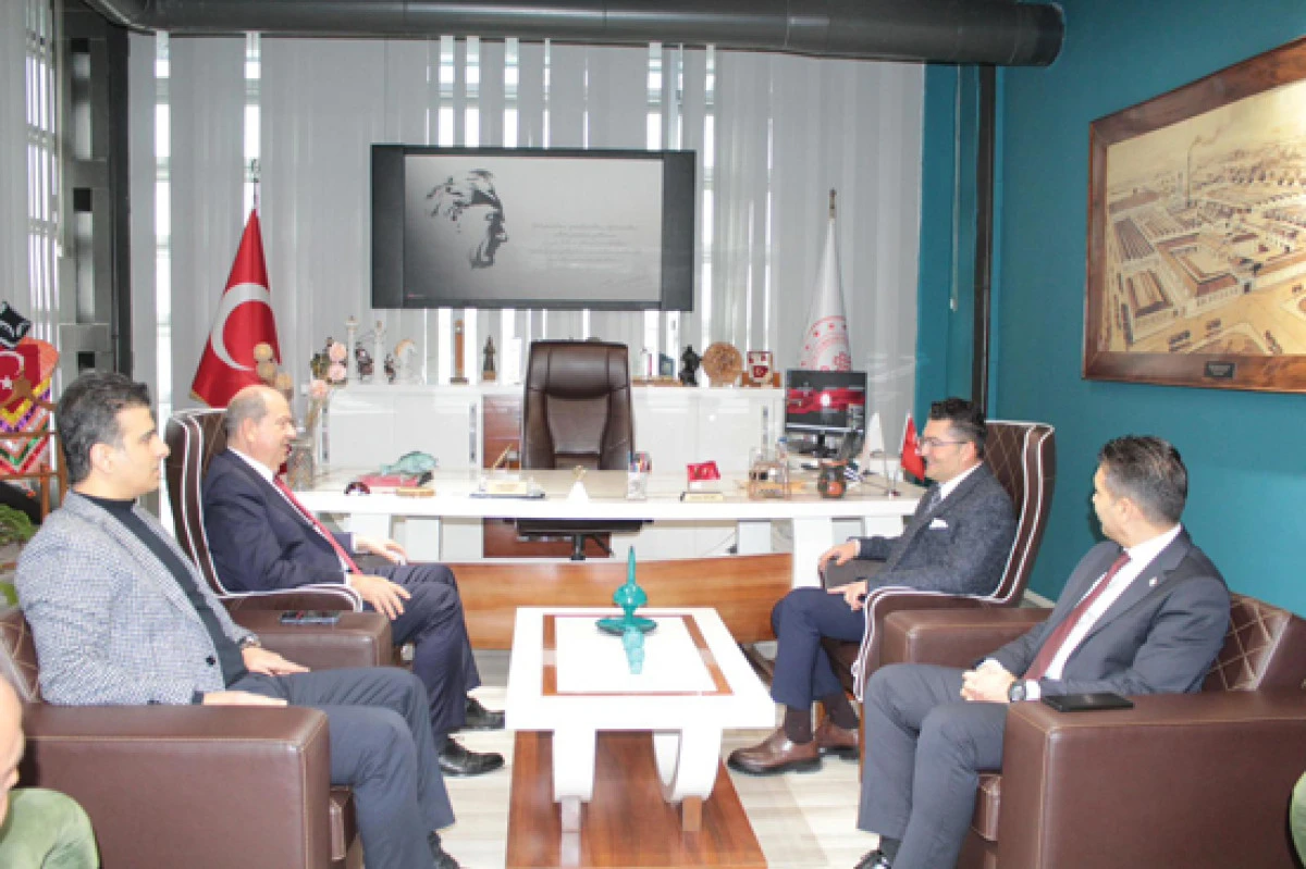 Ersin Tatar,  hemşerimiz Emre Duru'yu ziyaret etti