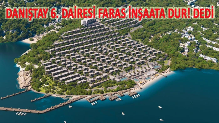 Faraş inşaata yargı engeli!