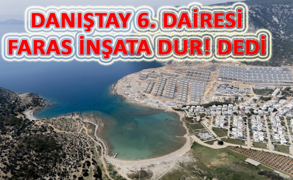Faraş inşaata yargı engeli!