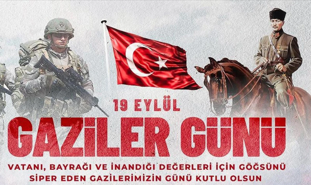 Gaziler G&uuml;n&uuml; kutlanacak