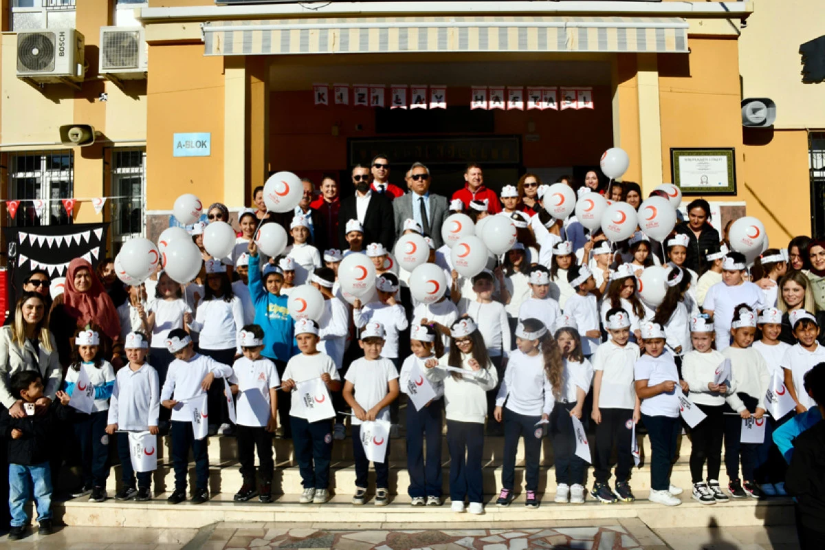 Gazipaşa İlkokulunda Kızılay etkinliği