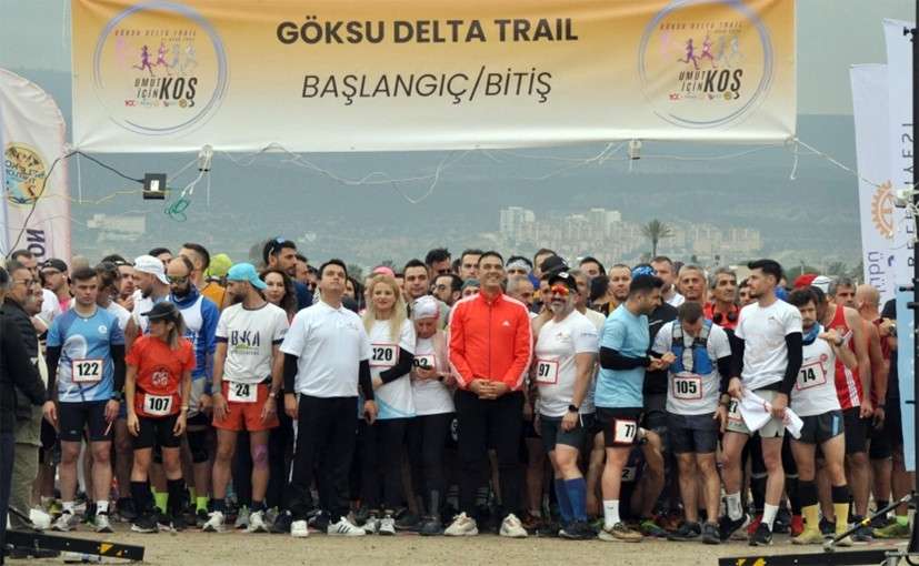 GÖKSU DELTASINDA TRAİL KOŞUSU…