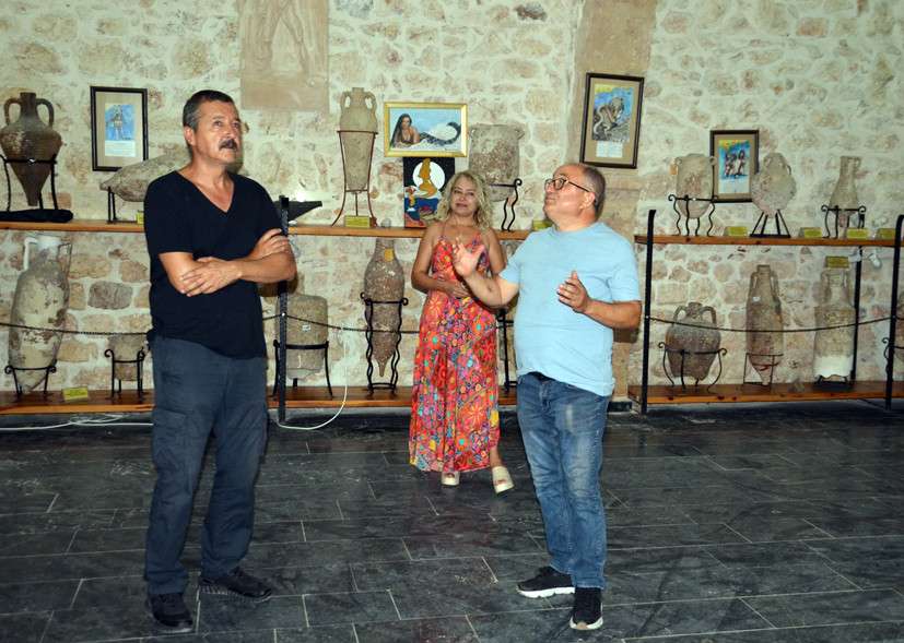 Güney, Amphora Müzesini ziyaret etti