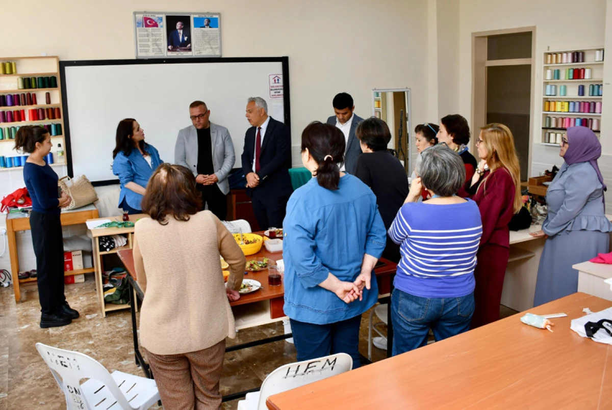 HALK EĞİTİM MERKEZİNE DENETLEME GİBİ ZİYARET