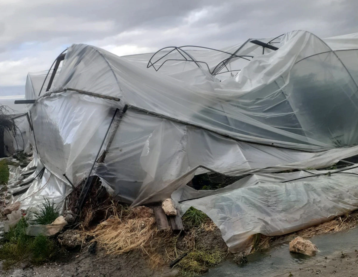 HORTUM, SERALARA ZARAR VERDİ