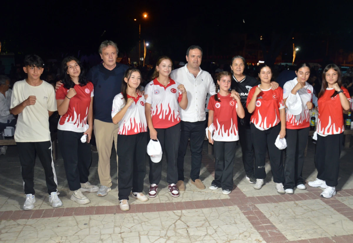 Kaymakam Fırat, şampiyonlarla&hellip;