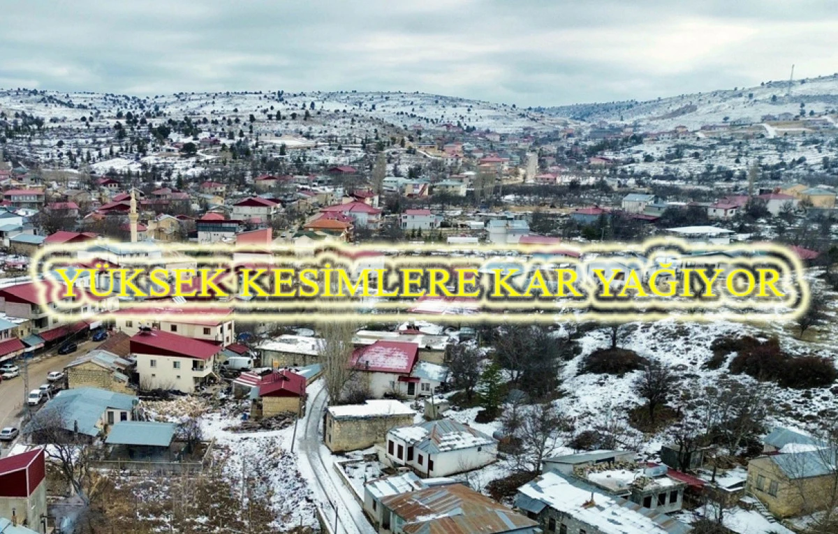 Kırsal alanlara kar yağışı devam ediyor