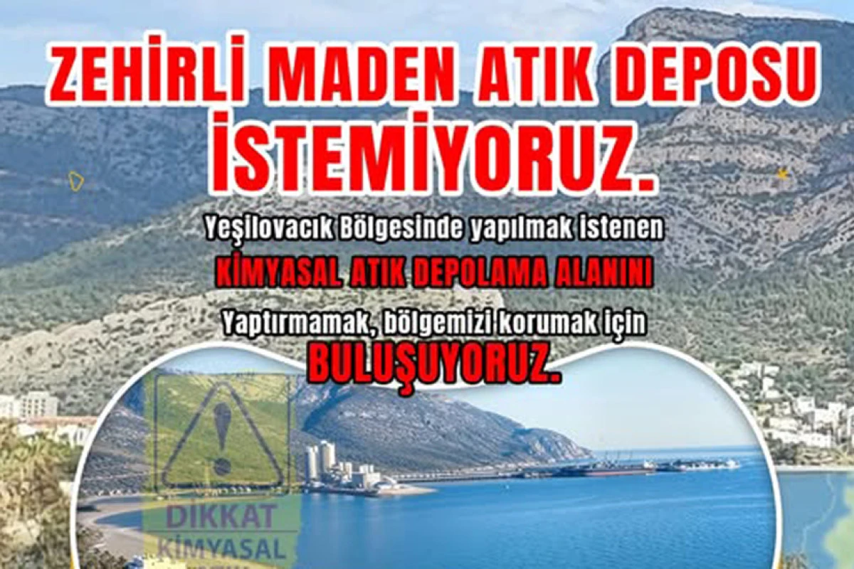 MADEN ATIK DEPOSU İ&Ccedil;İN EYLEM VAR!