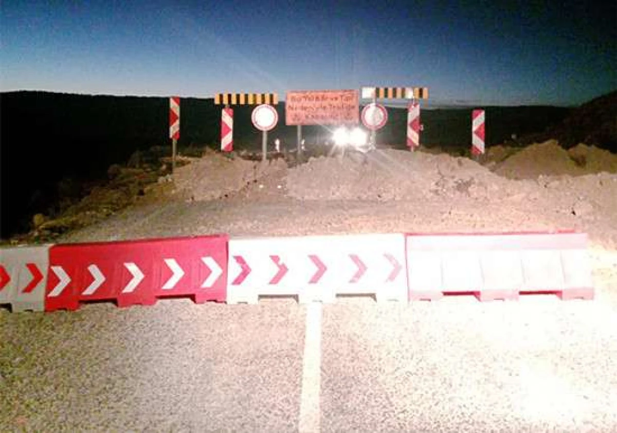 Mara-Karaman Karayolu kapanıyor