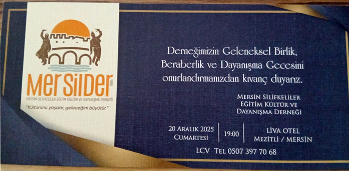 MERSİLDER&rsquo;DEN GELENEKSEL YEMEK