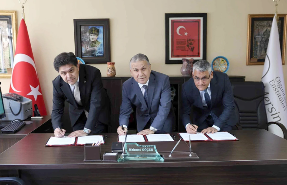 OLGUNLAŞMA ENSTİTÜSÜ VE MERSİN ÜNİVERSİTESİ ARASINDA PROTOKOL