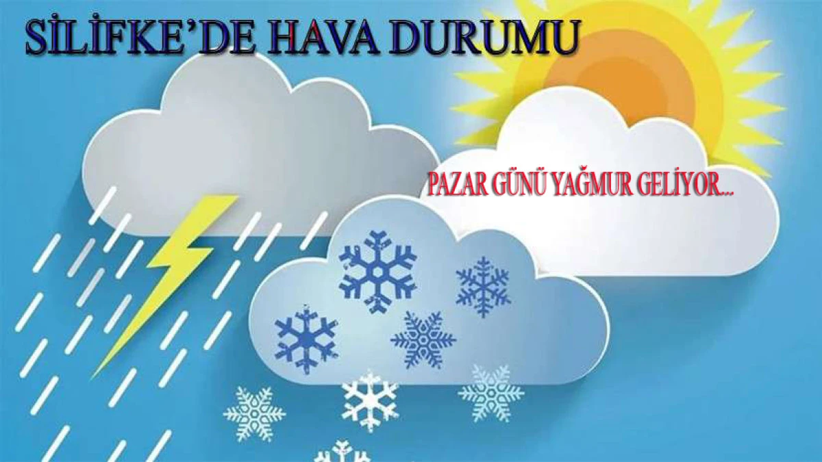 PAZAR GÜNÜ YAĞMUR GELİYOR MU?