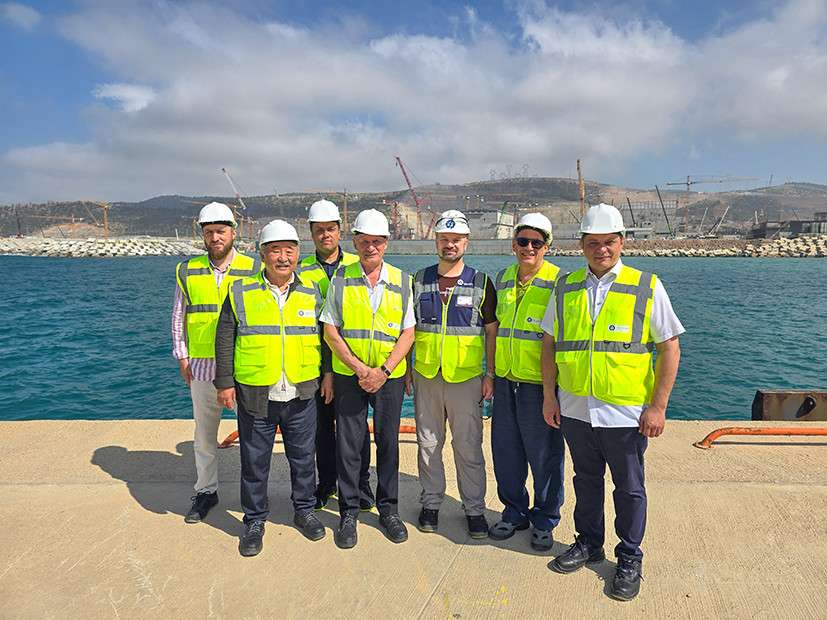 RUS ÜNİVERSİTE TEMSİLCİLERİ AKKUYU NGS’Yİ GEZDİ