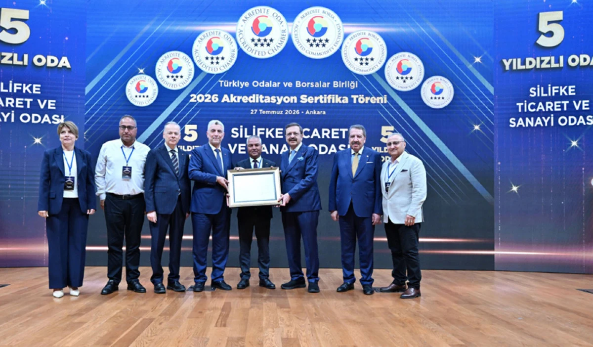 SİLİFKE TSO&rsquo;YA BİR 5 YILDIZ DAHA...