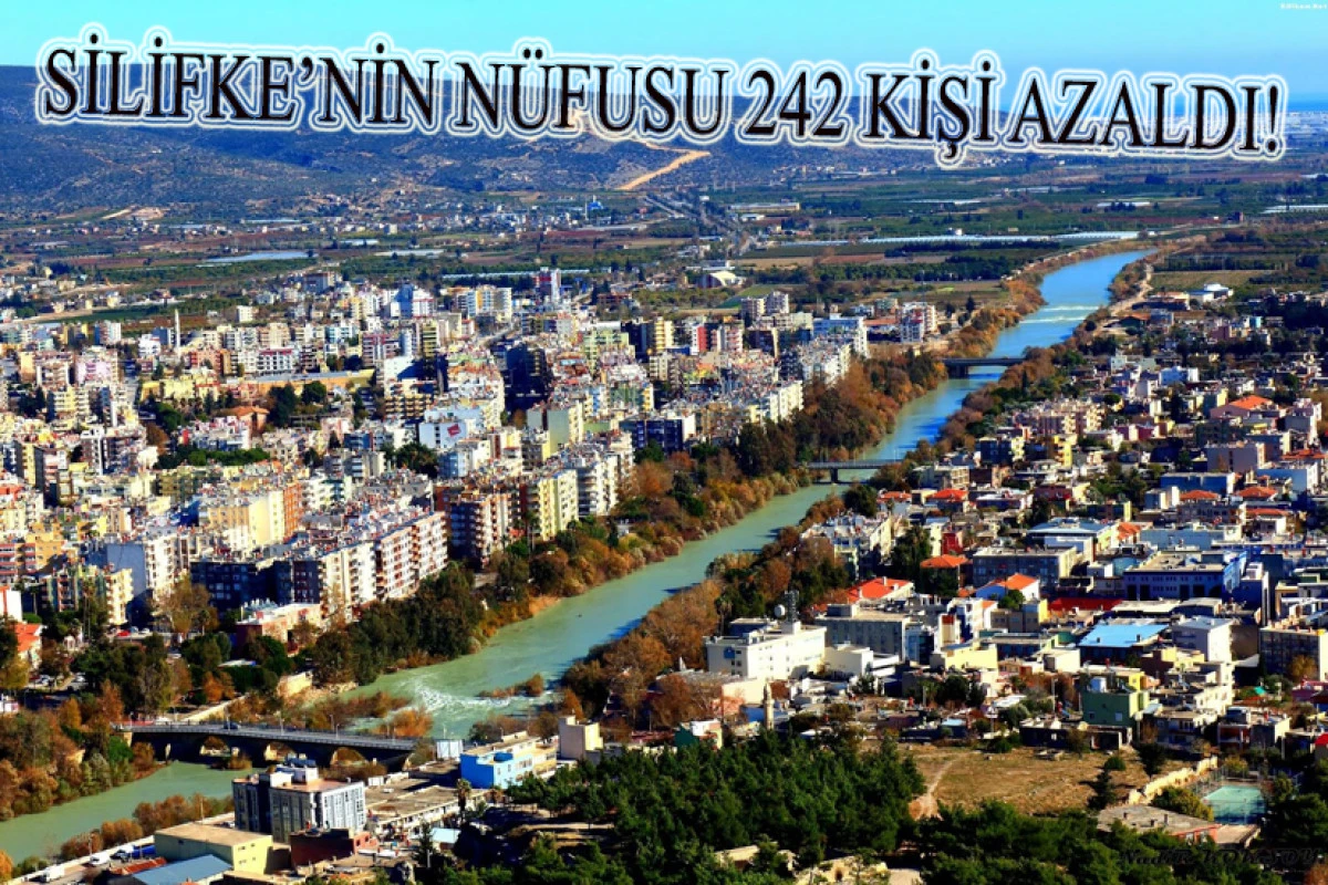 SİLİFKE&rsquo;NİN YENİ N&Uuml;FUSU 139.610