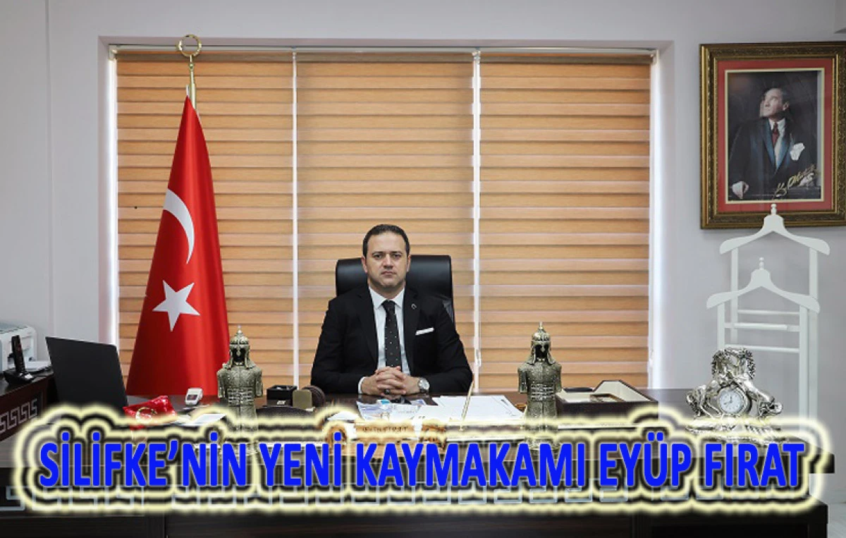 SİLİFKE&rsquo;YE GEN&Ccedil; KAYMAKAM