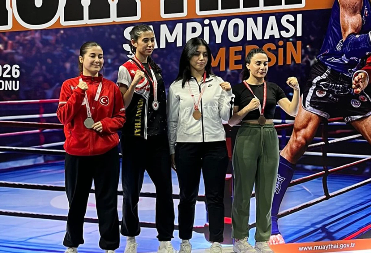 T&uuml;rkiye Muaythai Şampiyonasında Elanur Uysal T&uuml;rkiye 2.si oldu