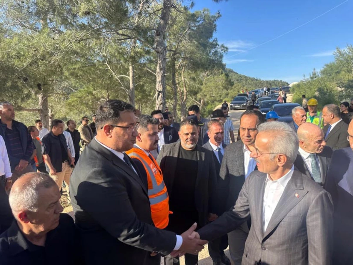 Ulaştırma Bakanı Uraloğlu Kılı&ccedil;arslan viyad&uuml;ğ&uuml;nde&hellip;