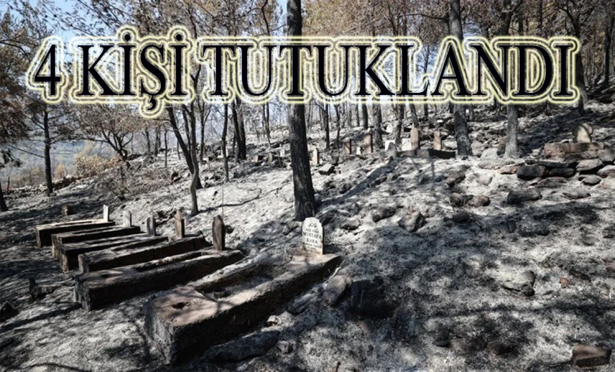 YANGINDAN 4 TUTUKLAMA ÇIKTI