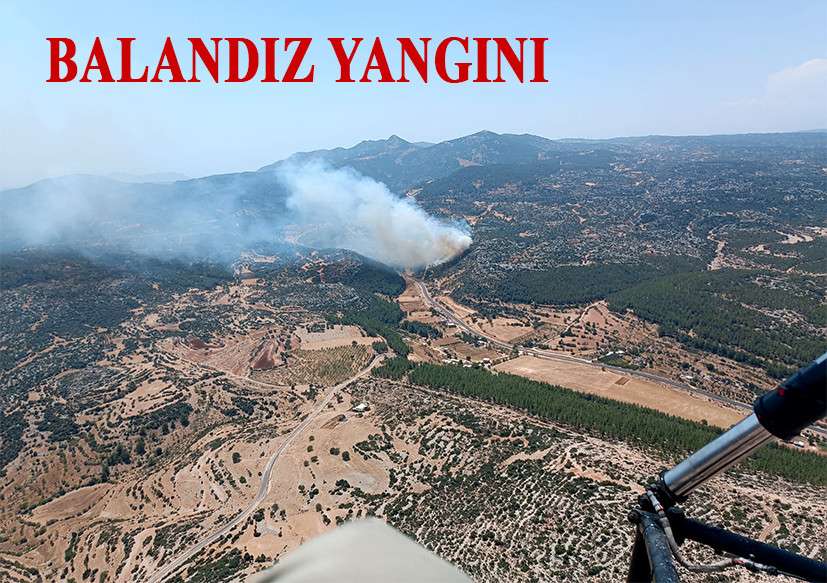 Yeşilovacık ve Balandız yangınları korkuttu!
